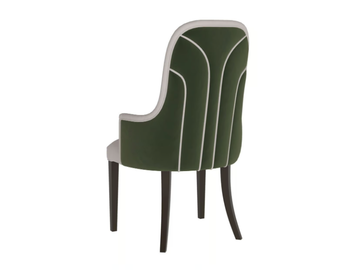 WAVE - Upholstered fabric chair with armrests by Guerra Vanni - view 3